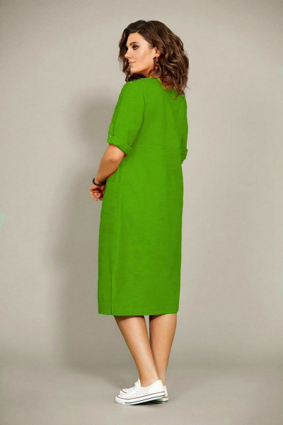 Платье Mubliz 435 зеленый - фото 2