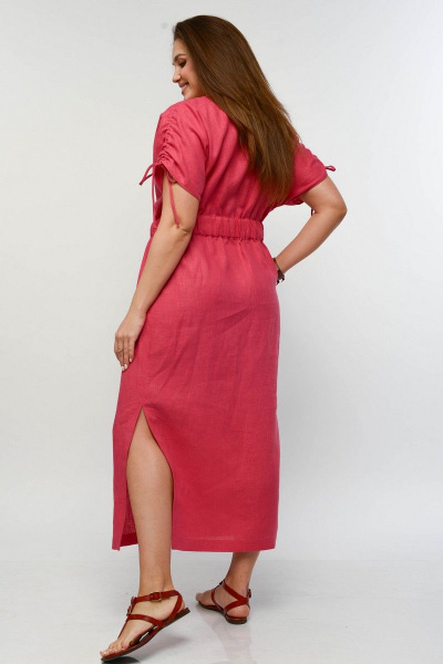 Платье MALI 421-033 розовый - фото 8