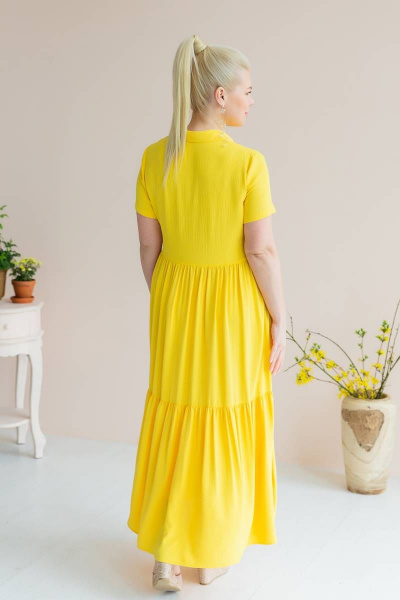 Платье ASV 2417 желтый - фото 3