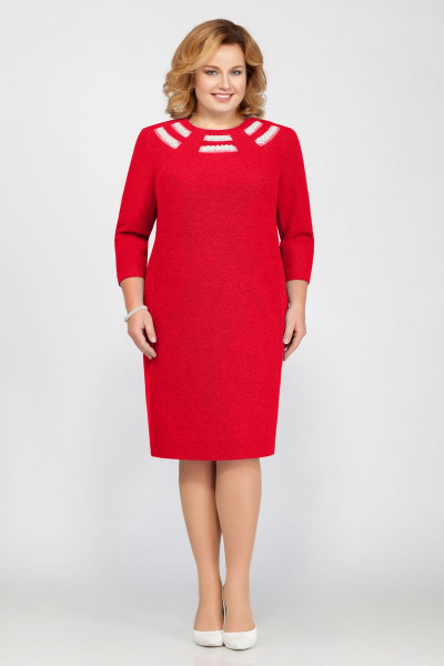 Платье LaKona 1161 красный - фото 1