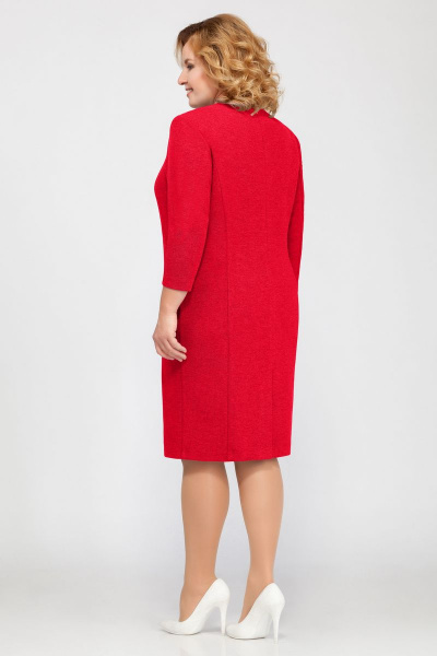 Платье LaKona 1161 красный - фото 2