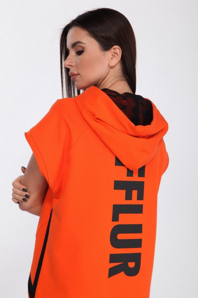 Платье Faufilure С1182 оранж - фото 2