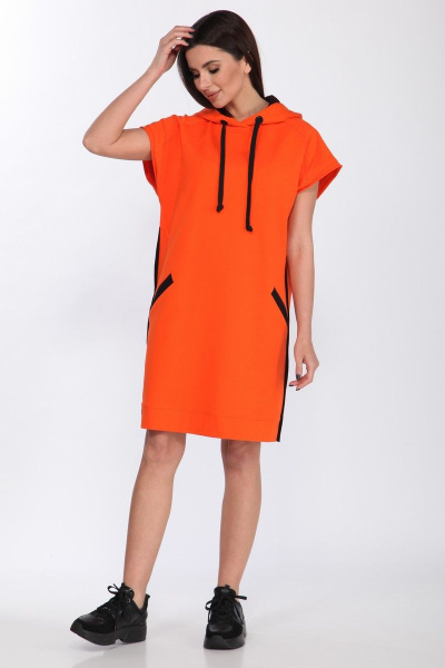 Платье Faufilure С1182 оранж - фото 1