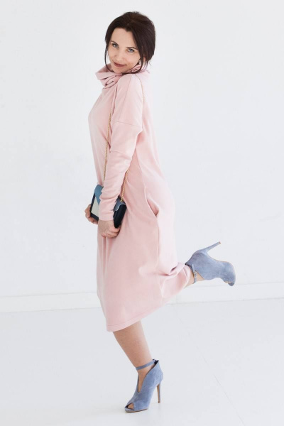 Платье LucyCo 42 розовый - фото 2