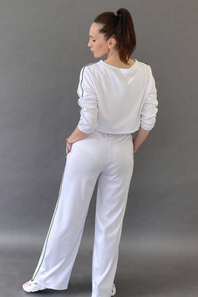 Блуза, брюки LucyCo 709 белый - фото 3