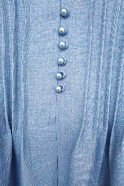 Платье Линия Л Б-1722 голубой_меланж - фото 2