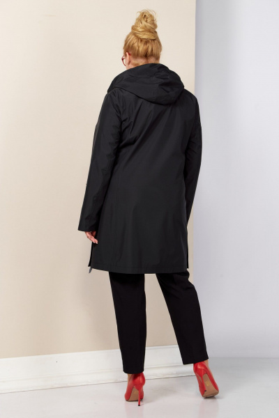 Плащ Shetti 2188 черный - фото 7