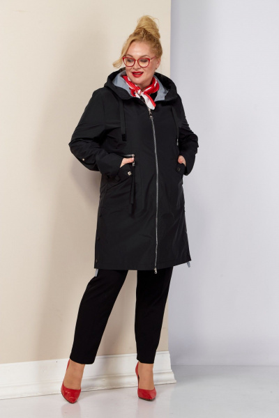 Плащ Shetti 2188 черный - фото 1