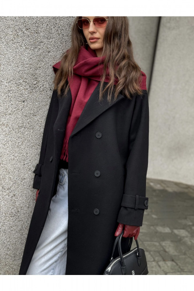 Пальто Skipper Design 116 черный - фото 3