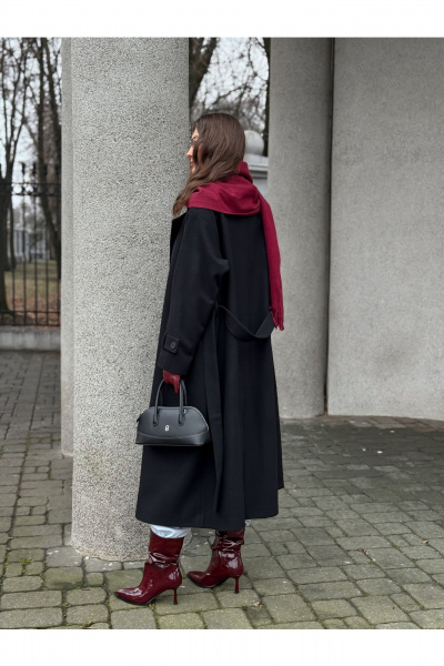 Пальто Skipper Design 116 черный - фото 2