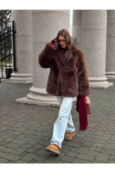 Шуба Skipper Design 151 шоколад - фото 1