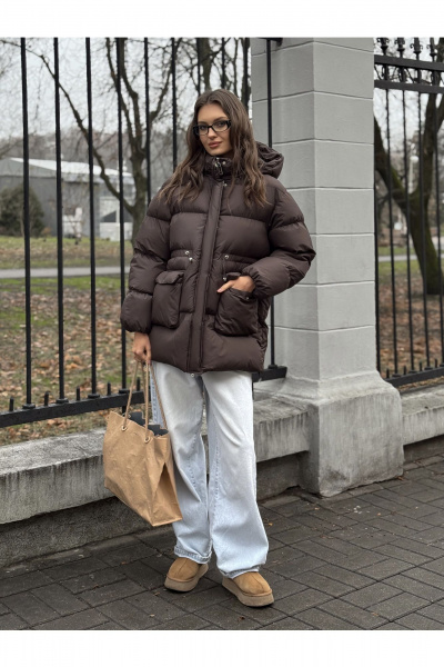 Куртка Skipper Design 145 шоколад - фото 4