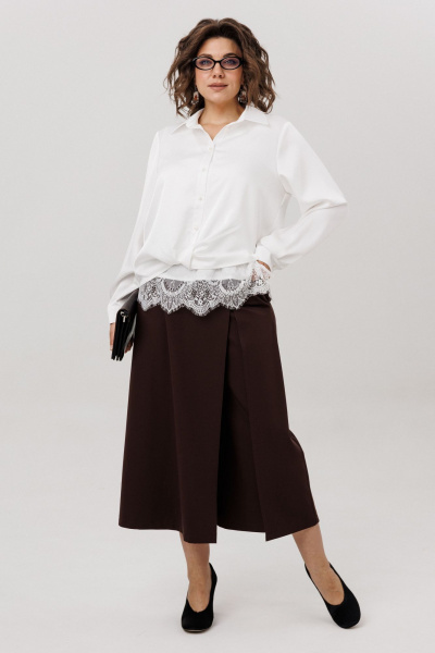 Рубашка Anelli 1663 перламутровая_жемчужина - фото 6