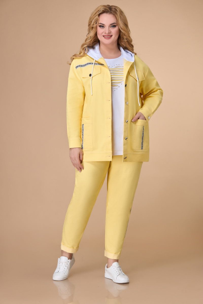 Брюки, куртка, туника Svetlana-Style 1569 жёлтый - фото 1