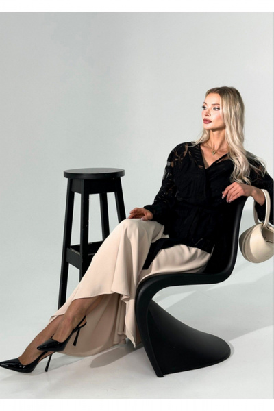 Жакет MONA STYLE 25018 черный - фото 2