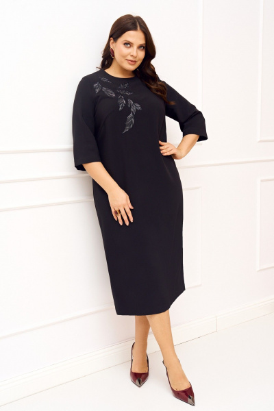 Платье Jolie 1833 черный - фото 4