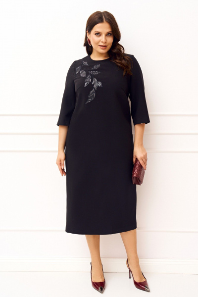 Платье Jolie 1833 черный - фото 3