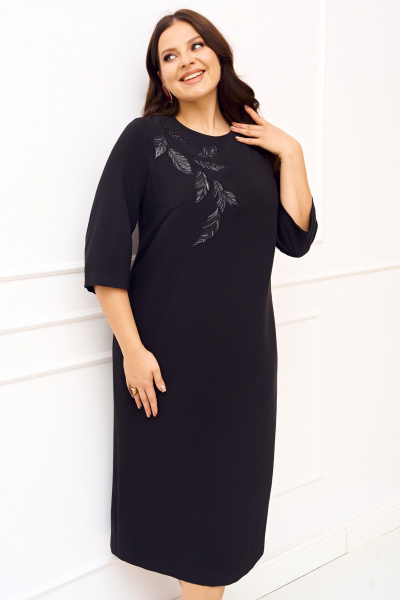 Платье Jolie 1833 черный - фото 2