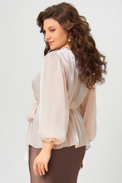 Пояс, туника Fita 20763 пудра - фото 9