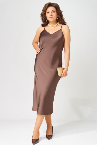 Платье Fita 20772 шоколад - фото 3