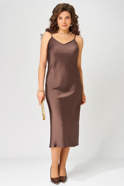 Платье Fita 20772 шоколад - фото 1