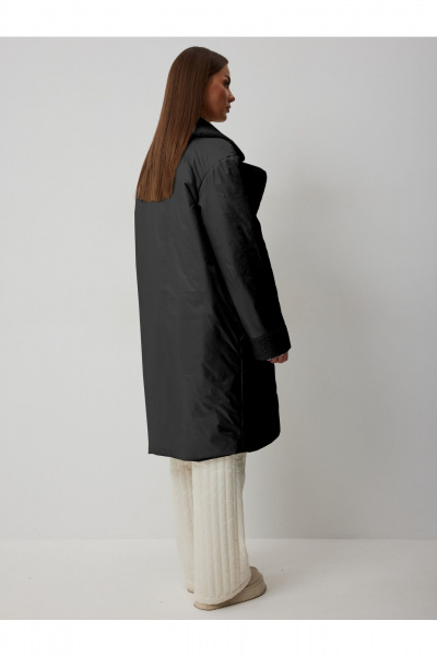 Пальто V&N Fashion 1065 черный - фото 7