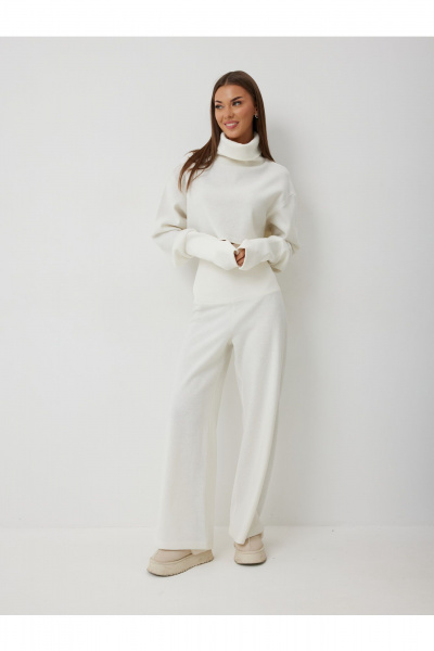 Брюки V&N Fashion 1071 молочный - фото 1