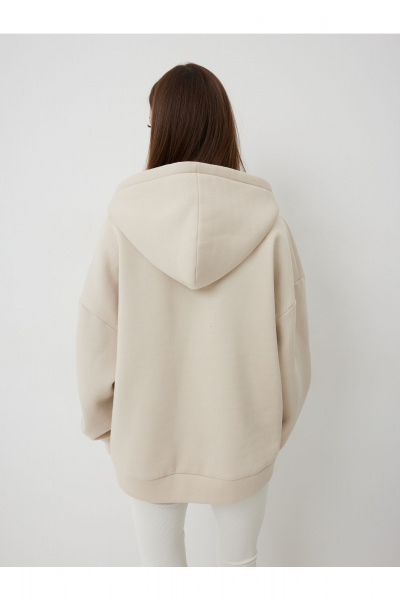 Худи V&N Fashion 1009 бежевый - фото 6