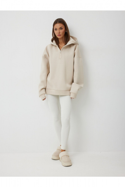 Худи V&N Fashion 1009 бежевый - фото 1