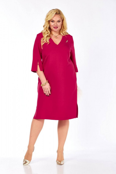 Платье СиБон 0380 малина - фото 2