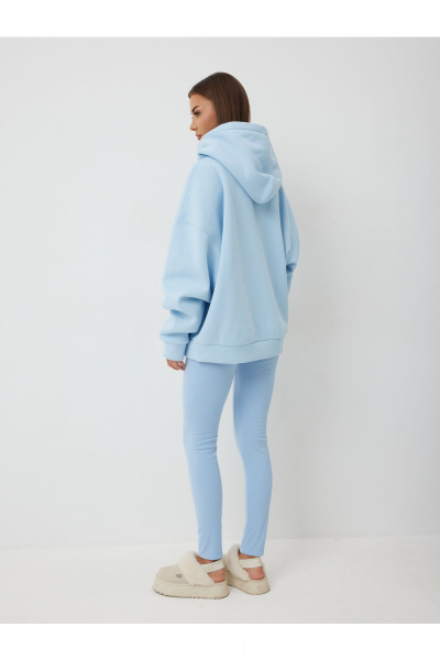 Худи V&N Fashion 1076 голубой - фото 5