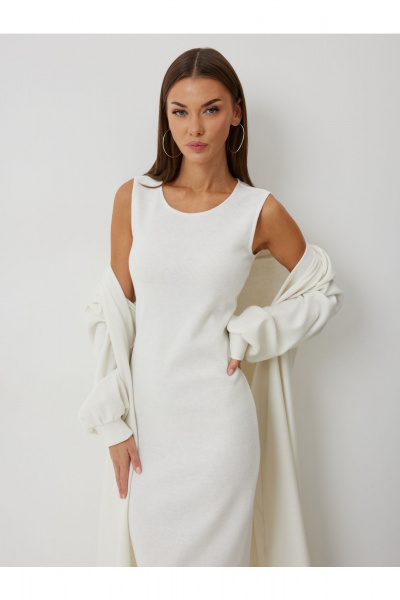 Платье V&N Fashion 1077 молочный - фото 1