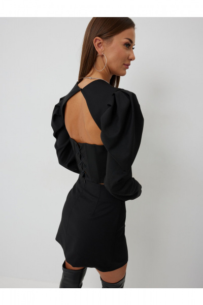 Джемпер V&N Fashion 1083 черный - фото 4