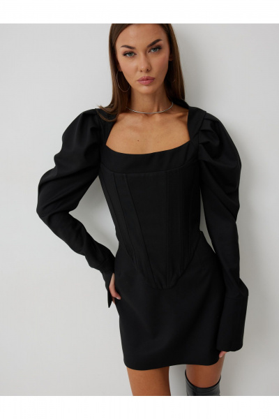 Юбка V&N Fashion 1084 черный - фото 2