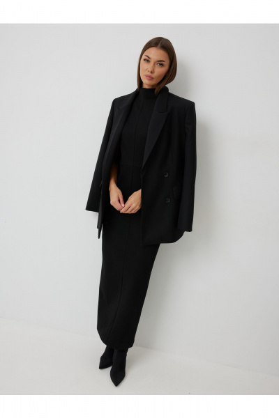 Жакет, юбка V&N Fashion 1088 черный - фото 1