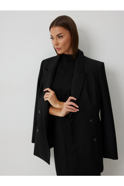 Жакет, юбка V&N Fashion 1088 черный - фото 2