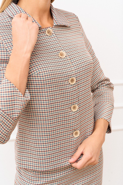 Жакет, юбка MARIKA 451 многоцветный - фото 6