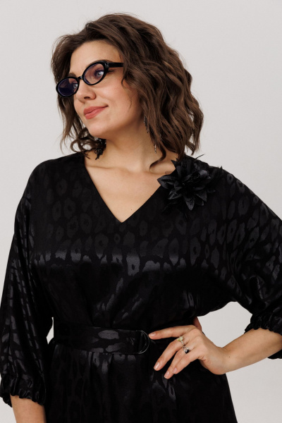 Платье Anelli 1521.1 шелковый_хищник - фото 8