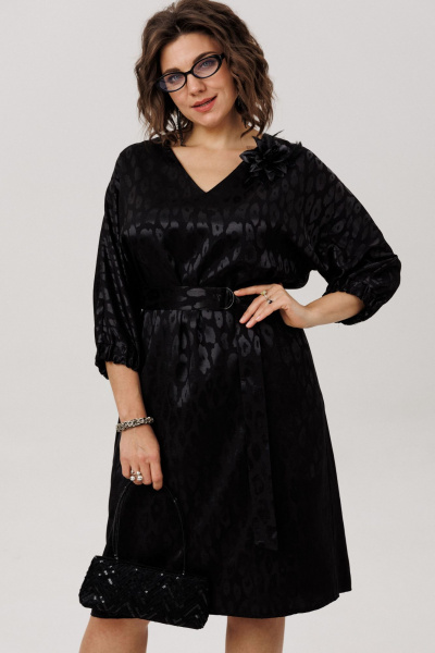 Платье Anelli 1521.1 шелковый_хищник - фото 6