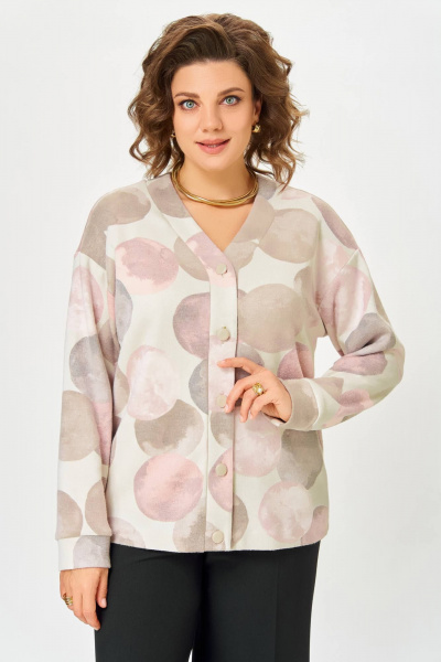 Кардиган Swallow 889.2 молочный - фото 3