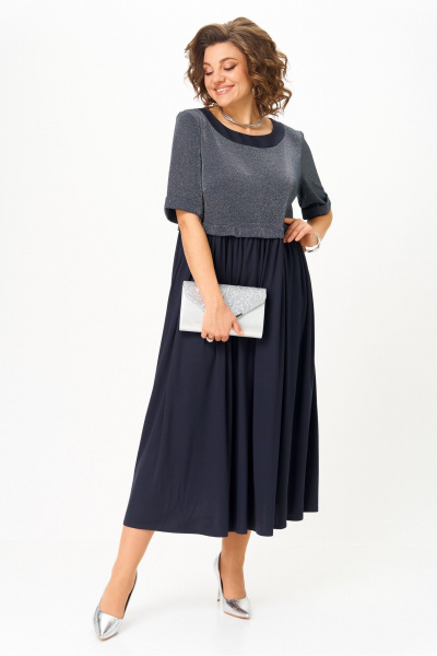 Платье Michel chic 2173/1 синий - фото 1