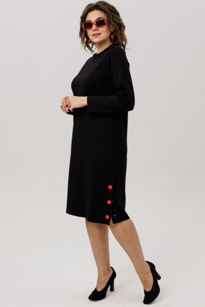 Платье Anelli 1755.2 воронье_сердце - фото 1