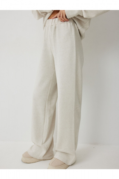 Брюки V&N Fashion 1025 бежевый - фото 3