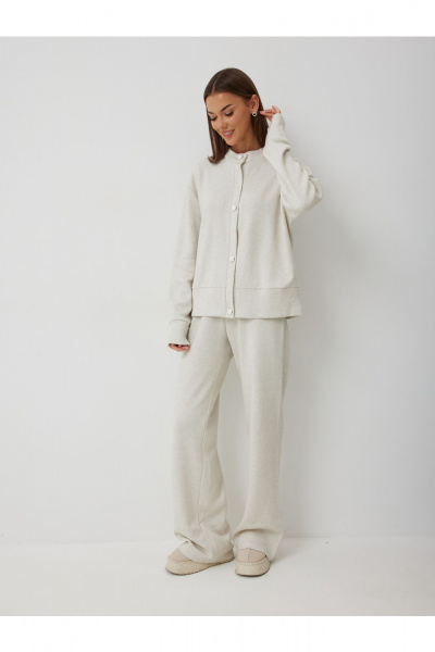 Брюки, джемпер V&N Fashion 1026 бежевый - фото 2