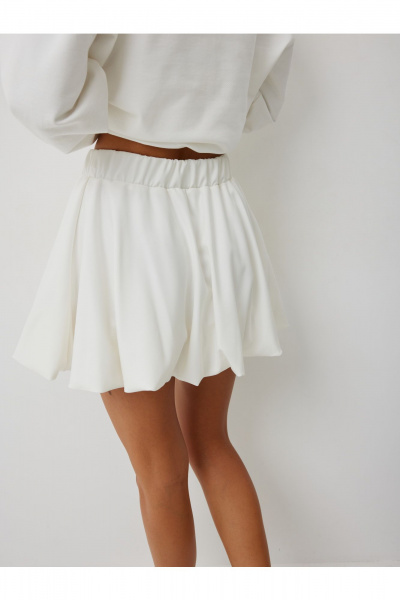 Юбка V&N Fashion 1020 белый - фото 9