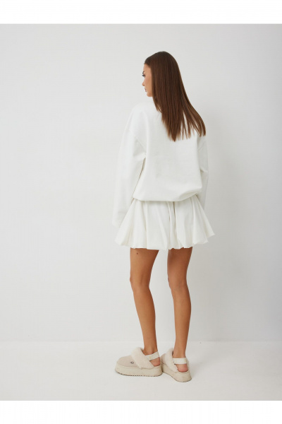 Юбка V&N Fashion 1020 белый - фото 8