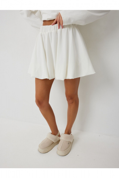 Юбка V&N Fashion 1020 белый - фото 6