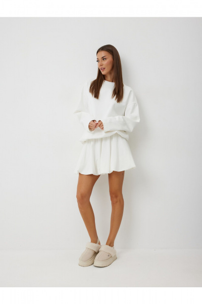 Юбка V&N Fashion 1020 белый - фото 1