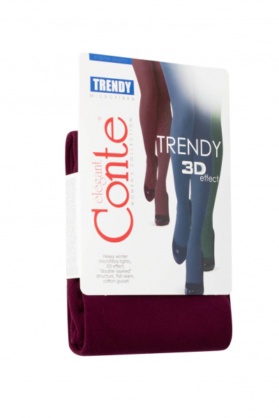 Колготки CONTE TRENDY 150 marsala 8С-57СПТ - фото 3