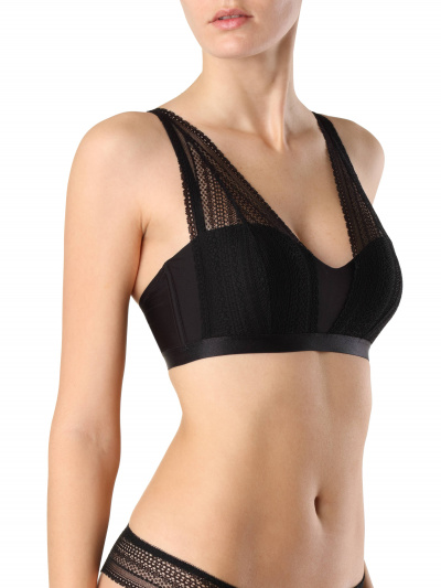 Бюстгальтер CONTE VINTAGE RB7115 черный 20С-0051КСП - фото 1